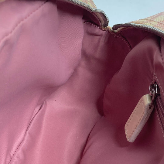 Dior Shoulder Bag PVC / Leather pink Trotter NO1 Women Used Authentic
