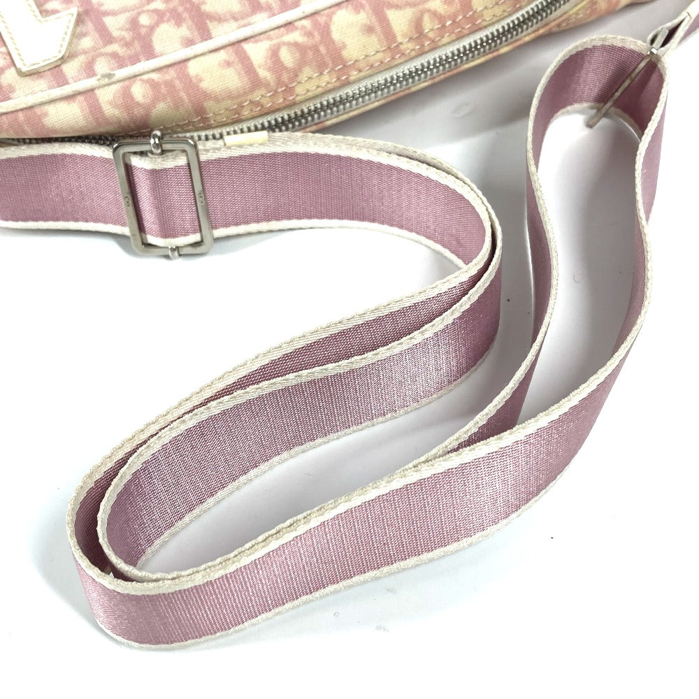 Dior Shoulder Bag PVC / Leather pink Trotter NO1 Women Used Authentic