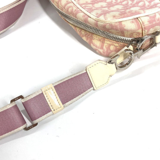 Dior Shoulder Bag PVC / Leather pink Trotter NO1 Women Used Authentic