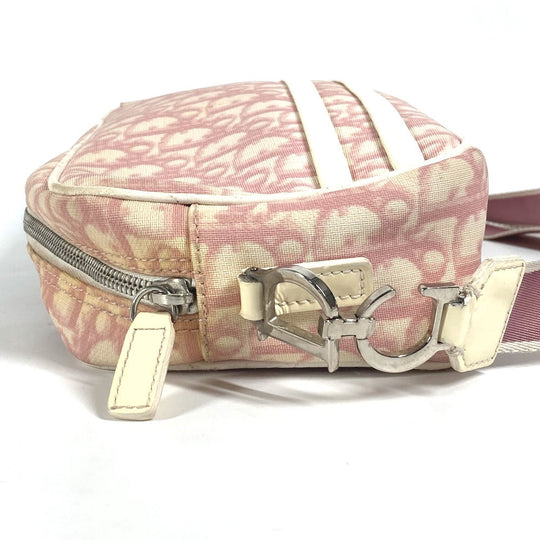 Dior Shoulder Bag PVC / Leather pink Trotter NO1 Women Used Authentic