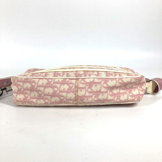 Dior Shoulder Bag PVC / Leather pink Trotter NO1 Women Used Authentic