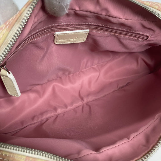 Dior Shoulder Bag PVC / Leather pink Trotter NO1 Women Used Authentic