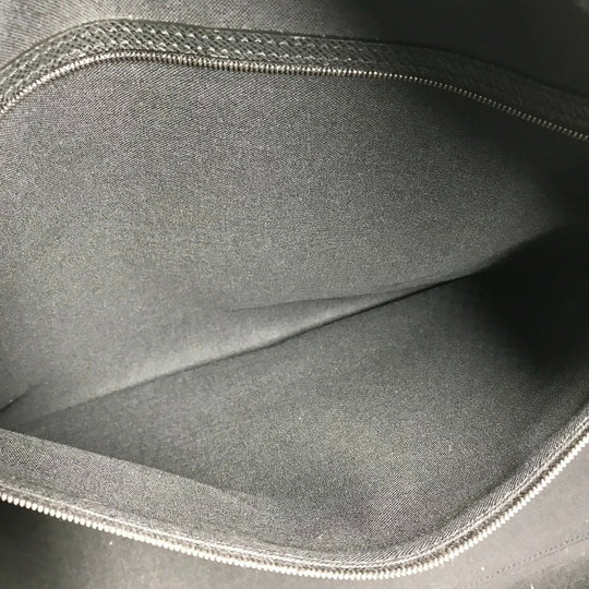 LOUIS VUITTON Boston Duffel bag M32502 Taiga Leather black Taiga Ivan mens Used Authentic