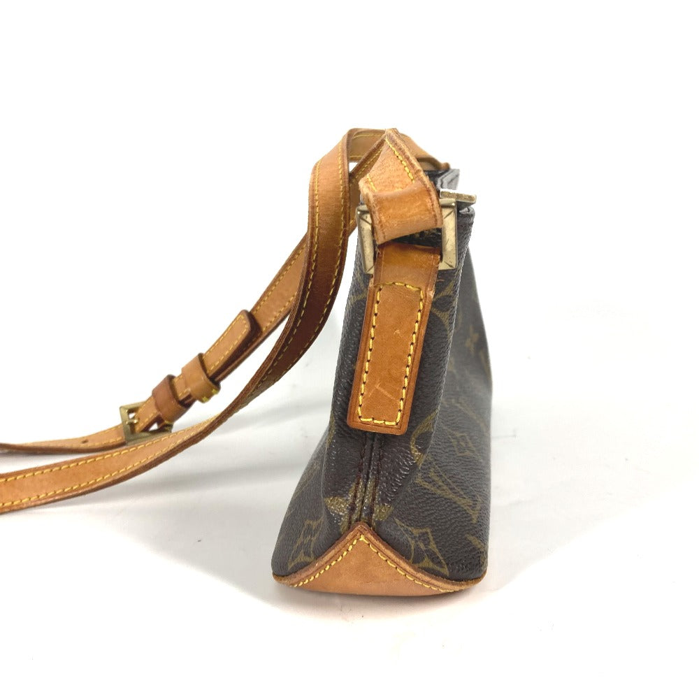 LOUIS VUITTON Shoulder Bag M51240 Monogram canvas Brown Monogram Trotteur Women Used Authentic