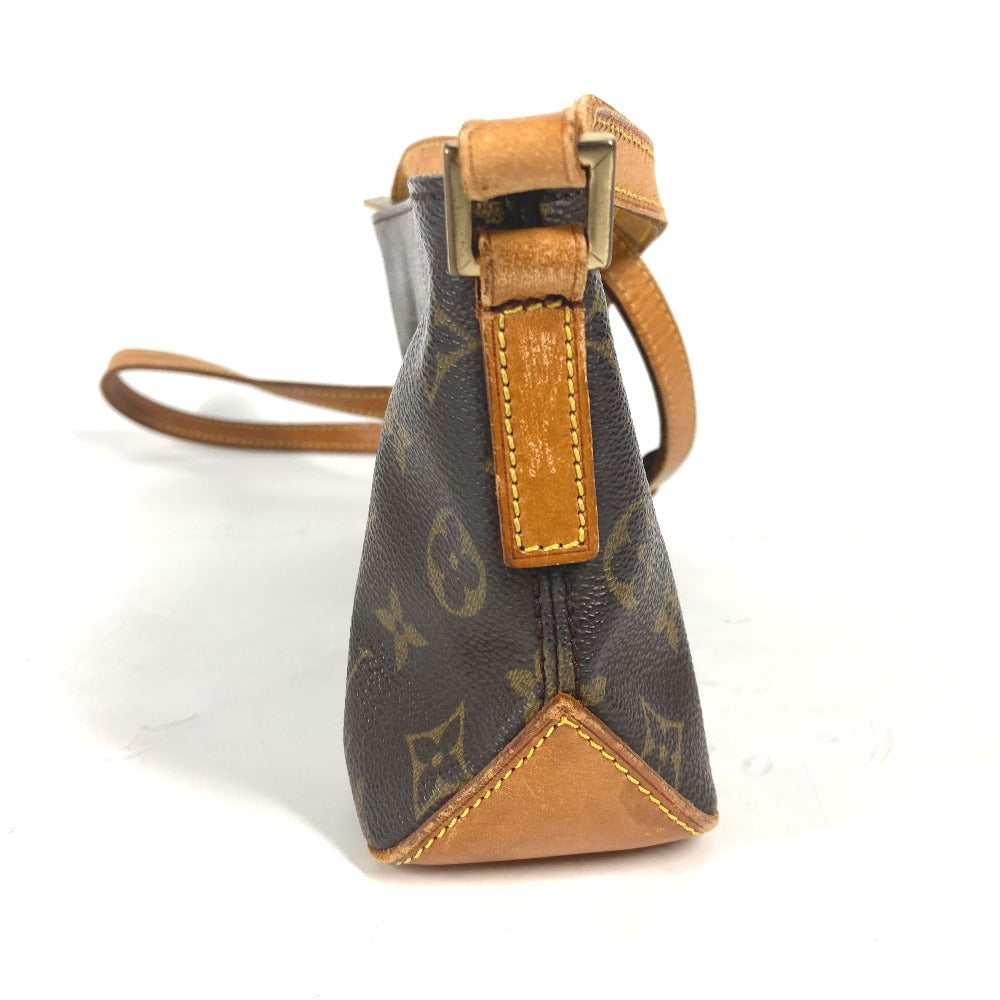 LOUIS VUITTON Shoulder Bag M51240 Monogram canvas Brown Monogram Trotteur Women Used Authentic