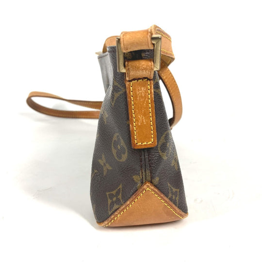 LOUIS VUITTON Shoulder Bag M51240 Monogram canvas Brown Monogram Trotteur Women Used Authentic
