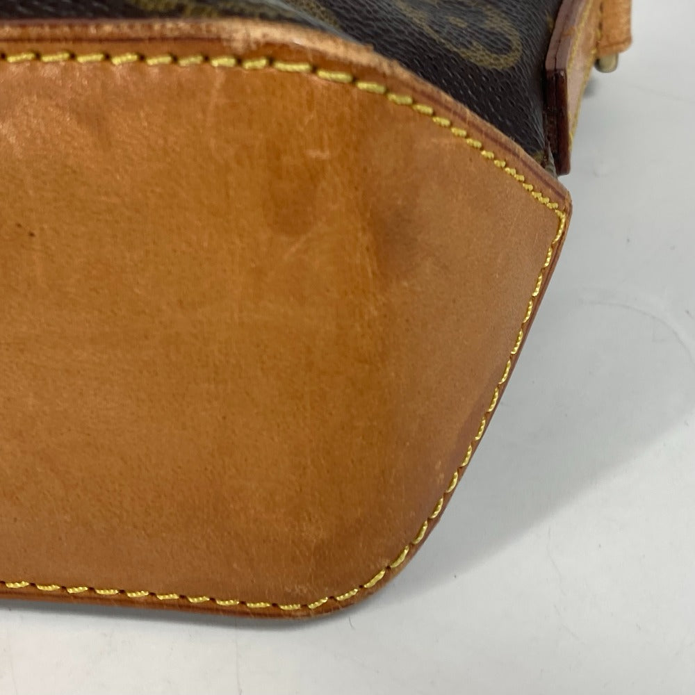 LOUIS VUITTON Shoulder Bag M51240 Monogram canvas Brown Monogram Trotteur Women Used Authentic