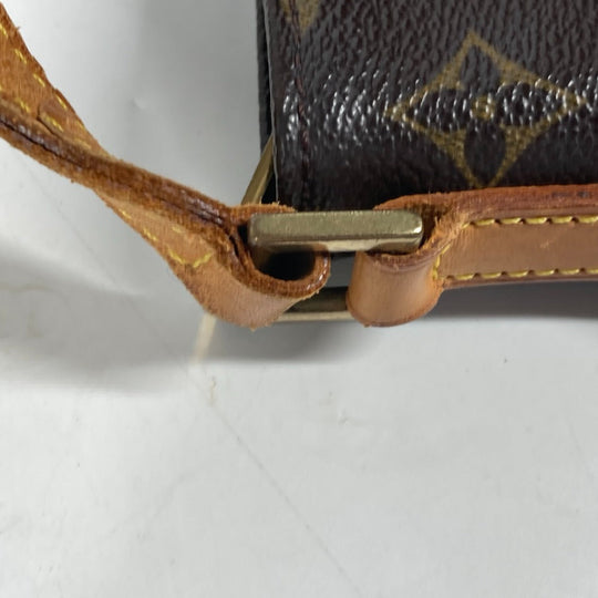 LOUIS VUITTON Shoulder Bag M51240 Monogram canvas Brown Monogram Trotteur Women Used Authentic