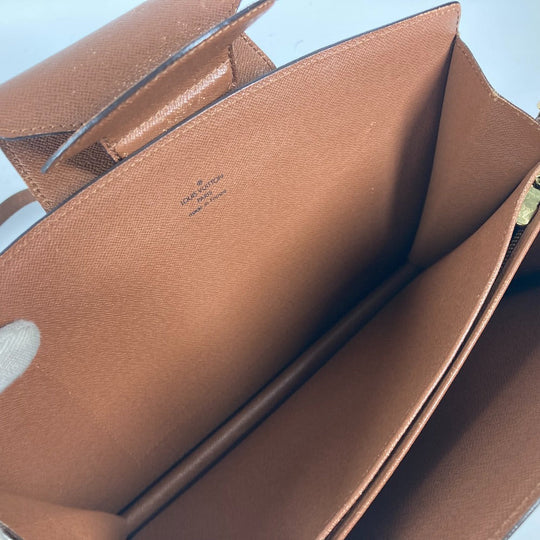 LOUIS VUITTON Shoulder Bag M51375 Monogram canvas Brown Monogram Kurcell