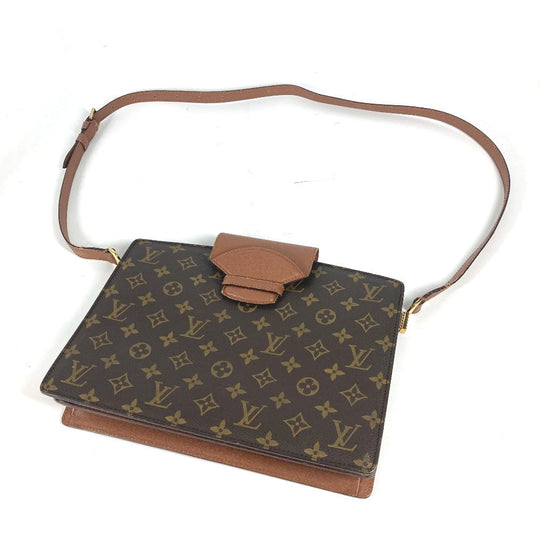 LOUIS VUITTON Shoulder Bag M51375 Monogram canvas Brown Monogram Kurcell