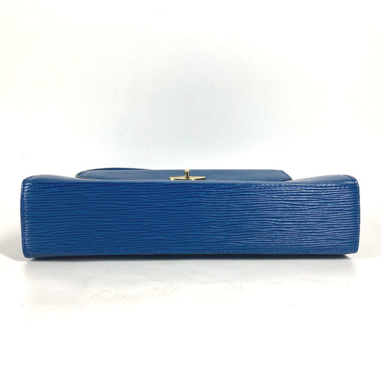 LOUIS VUITTON Handbag M52375 Epi Leather blue Epi Malesherbes Women Used Authentic