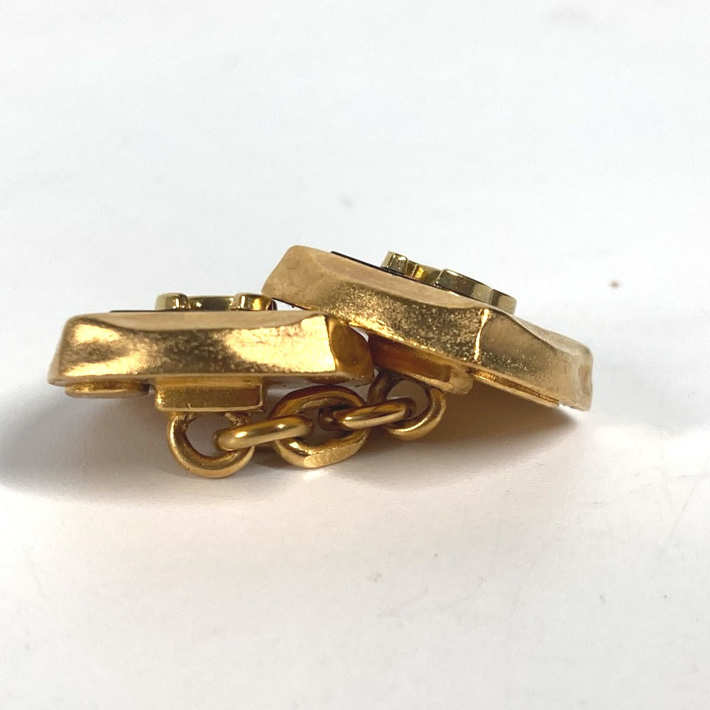 CHANEL cuffs metal gold Vintage 96P CC COCO Mark