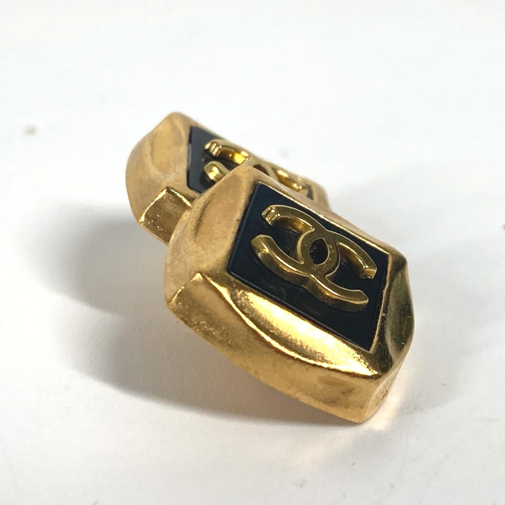 CHANEL cuffs metal gold Vintage 96P CC COCO Mark