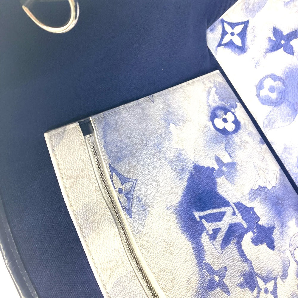 LOUIS VUITTON Shoulder Bag M45755 Monogram canvas blue Monogram Weekend Tote GM