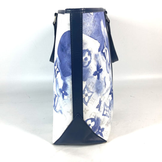 LOUIS VUITTON Shoulder Bag M45755 Monogram canvas blue Monogram Weekend Tote GM