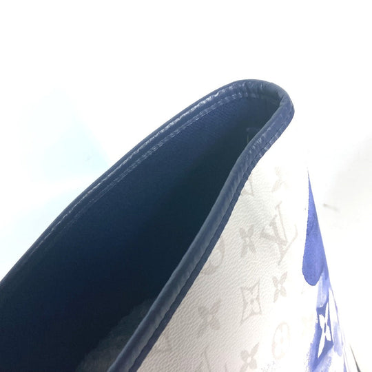 LOUIS VUITTON Shoulder Bag M45755 Monogram canvas blue Monogram Weekend Tote GM