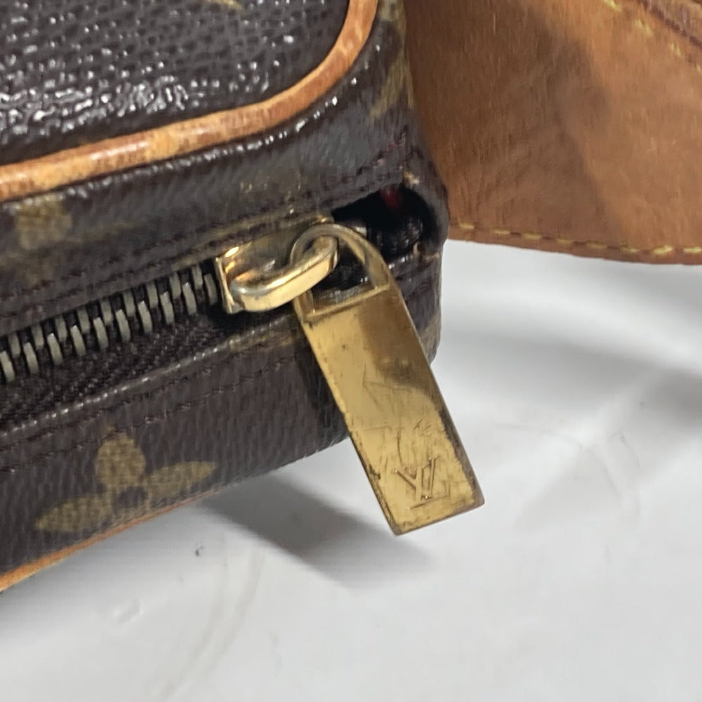 LOUIS VUITTON Shoulder Bag M51512 Monogram canvas Brown Monogram CroissantMM Women Used Authentic