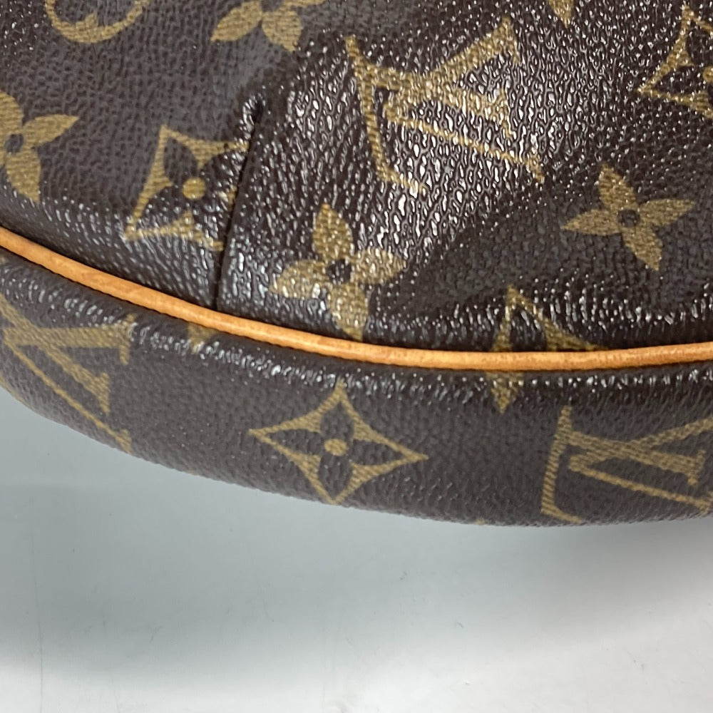 LOUIS VUITTON Shoulder Bag M51512 Monogram canvas Brown Monogram CroissantMM Women Used Authentic
