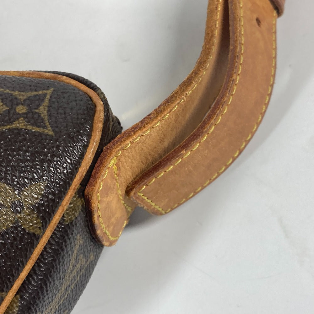 LOUIS VUITTON Shoulder Bag M51512 Monogram canvas Brown Monogram CroissantMM Women Used Authentic