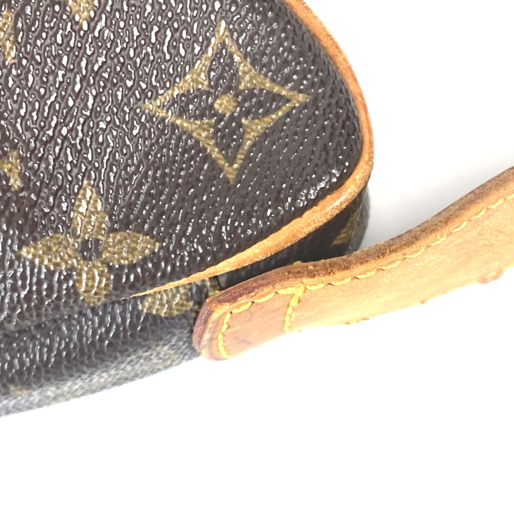LOUIS VUITTON Shoulder Bag M51512 Monogram canvas Brown Monogram CroissantMM Women Used Authentic