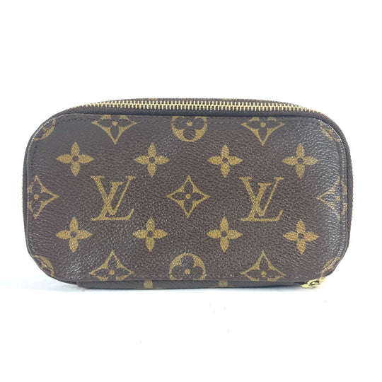 LOUIS VUITTON Cosmetics Pouch M47510 Monogram canvas Brown Monogram Truth brush