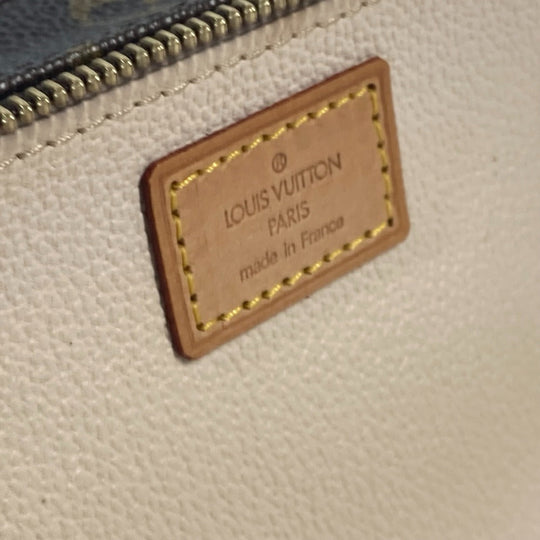 LOUIS VUITTON Cosmetics Pouch M47510 Monogram canvas Brown Monogram Truth brush