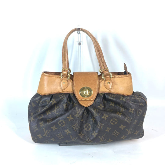 LOUIS VUITTON Handbag M45715 Monogram canvas Brown Monogram Boesi PM