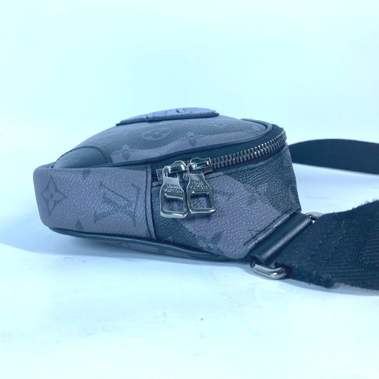 LOUIS VUITTON Sling bag M59338 Monogram Eclipse Canvas gray NIGO collaboration Monogram Stripe Monogram Eclipse modular sling bag