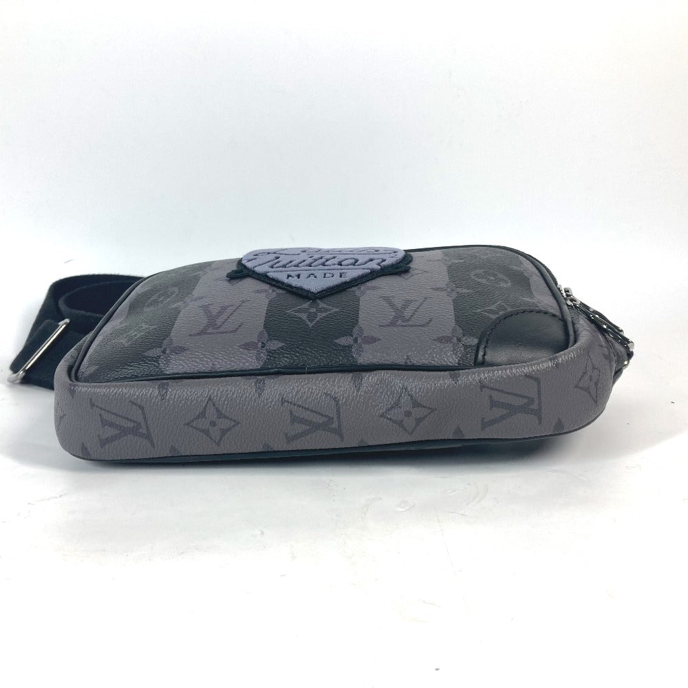 LOUIS VUITTON Sling bag M59338 Monogram Eclipse Canvas gray NIGO collaboration Monogram Stripe Monogram Eclipse modular sling bag