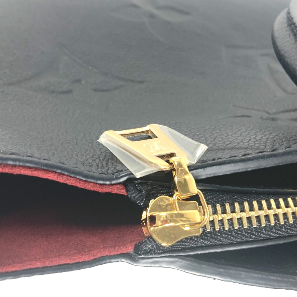 LOUIS VUITTON Handbag M58916 Monogram Ann Platt Leather black Monogram Ann Platt Petit Palais PM Women Used Authentic