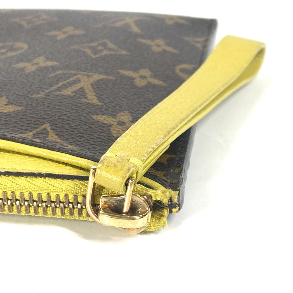 LOUIS VUITTON Clutch bag M60676�@ Monogram canvas Brown Monogram Pochette paras Women(Unisex) Used Authentic