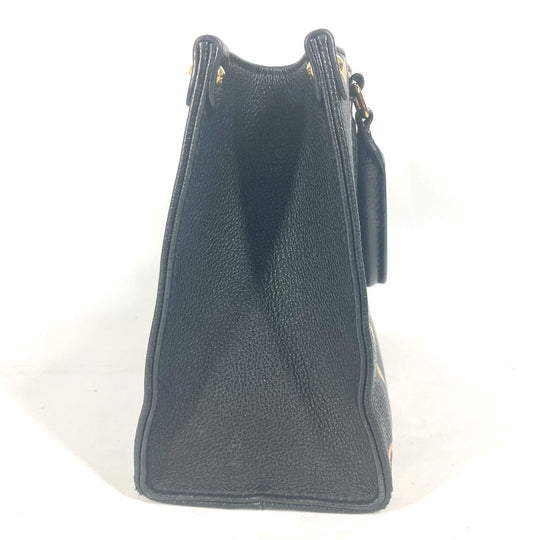 LOUIS VUITTON Handbag M45659 Monogram Ann Platt Leather black Monogram Ann Platt On the Go PM Women Used Authentic