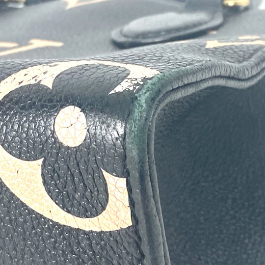 LOUIS VUITTON Handbag M45659 Monogram Ann Platt Leather black Monogram Ann Platt On the Go PM Women Used Authentic