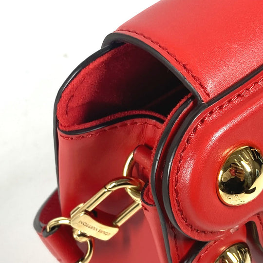 LOUIS VUITTON Shoulder Bag M82215 leather Red type LV logo S lock bag XL