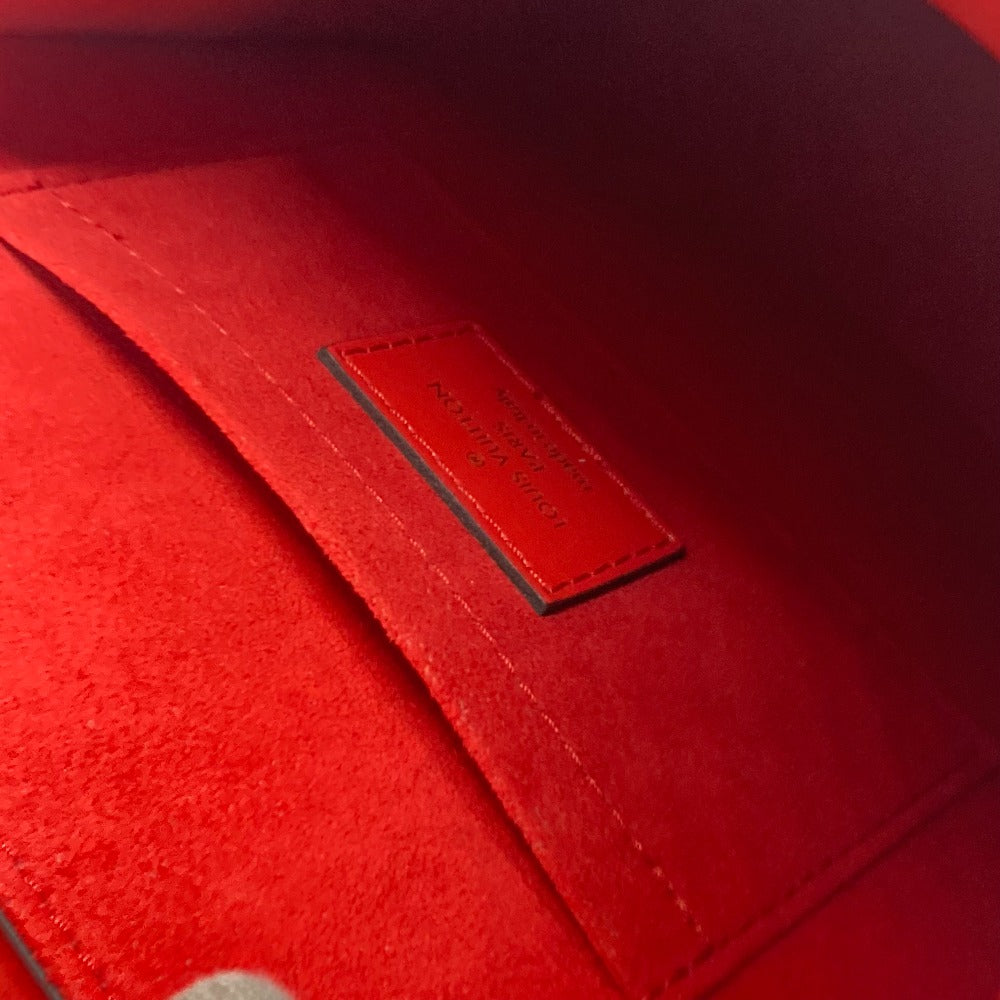 LOUIS VUITTON Shoulder Bag M82215 leather Red type LV logo S lock bag XL