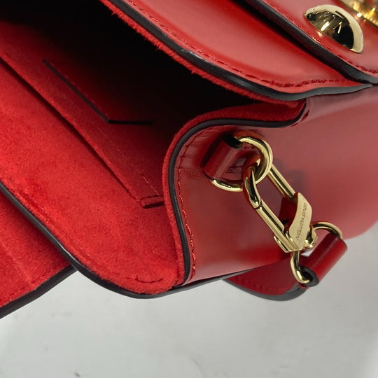 LOUIS VUITTON Shoulder Bag M82215 leather Red type LV logo S lock bag XL