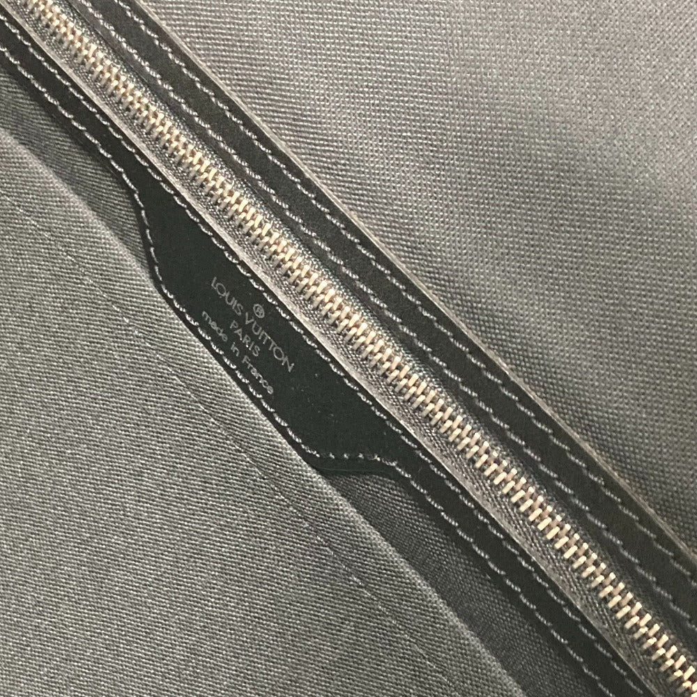 LOUIS VUITTON Shoulder Bag M30862 Taiga Leather, Nylon black Taiga Thai meal mens Used Authentic