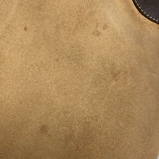LOEWE Handbag Leather / suede beige Amazona 32 logo Women Used Authentic