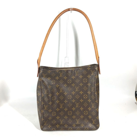 LOUIS VUITTON Shoulder Bag M51145 Monogram canvas Brown Monogram LoopingGM