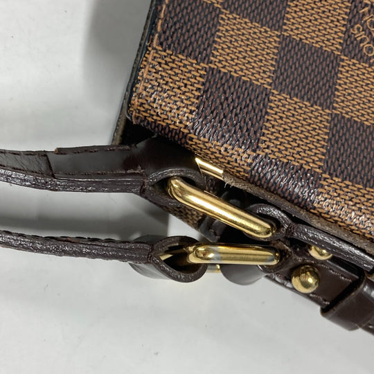 LOUIS VUITTON Shoulder Bag N41108 Damier canvas Brown Damier Hippo Rivington