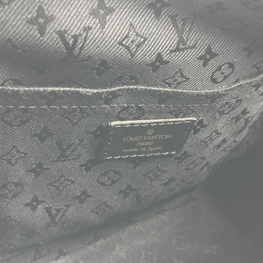 LOUIS VUITTON Handbag M95238 Leather / suede Brown Mini Boston Duffel bag Stamp bag PM Women Used Authentic