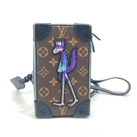 LOUIS VUITTON Shoulder Bag M80144 Monogram canvas Brown Monogram Soft Trunk Phone Box