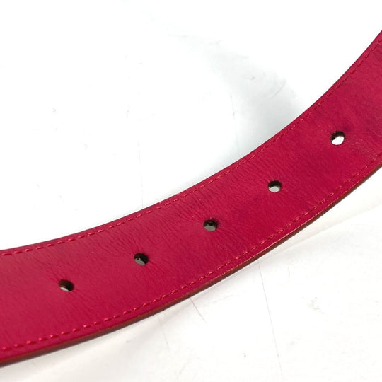 LOUIS VUITTON belt M9682W Monogram multicolor canvas white Monogram multicolor Sun Tulle LV cut Women 80 Used Authentic