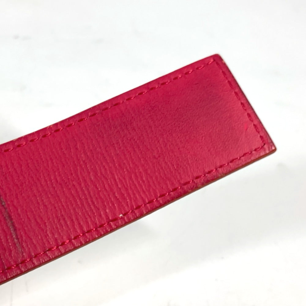 LOUIS VUITTON belt M9682W Monogram multicolor canvas white Monogram multicolor Sun Tulle LV cut Women 80 Used Authentic