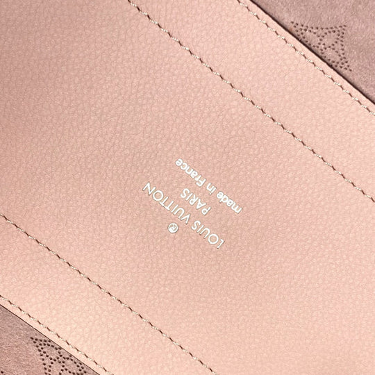 LOUIS VUITTON Handbag M54353 monogram mahina leather pink Monogram Mahina Hina PM Women Used Authentic