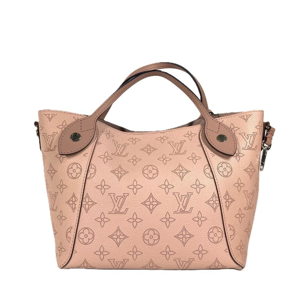 LOUIS VUITTON Handbag M54353 monogram mahina leather pink Monogram Mahina Hina PM Women Used Authentic