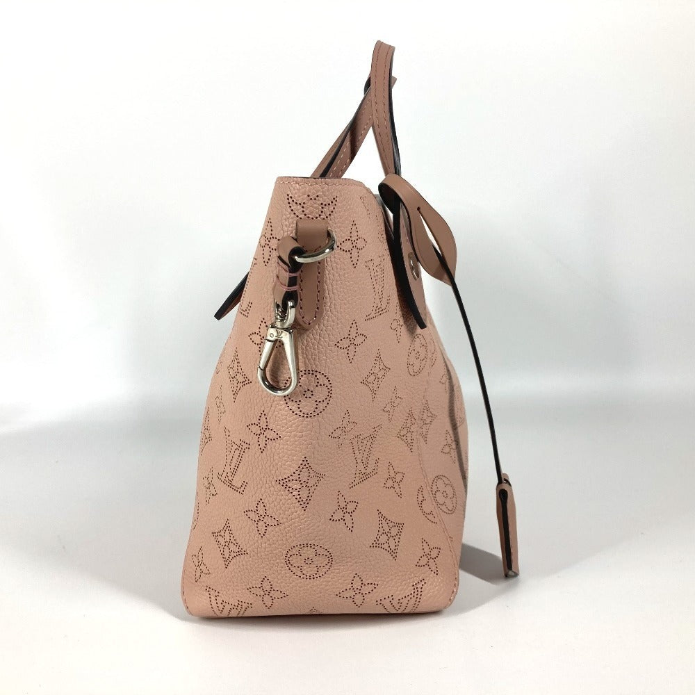 LOUIS VUITTON Handbag M54353 monogram mahina leather pink Monogram Mahina Hina PM Women Used Authentic