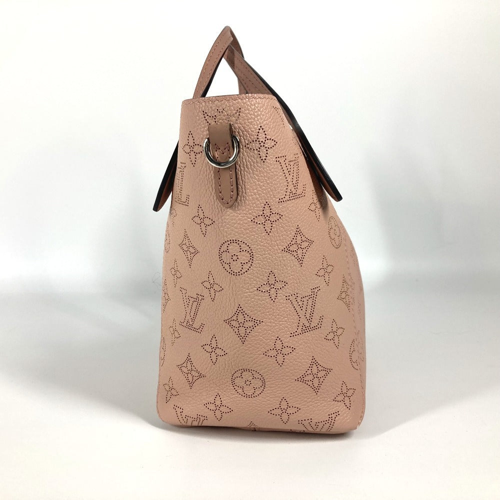 LOUIS VUITTON Handbag M54353 monogram mahina leather pink Monogram Mahina Hina PM Women Used Authentic