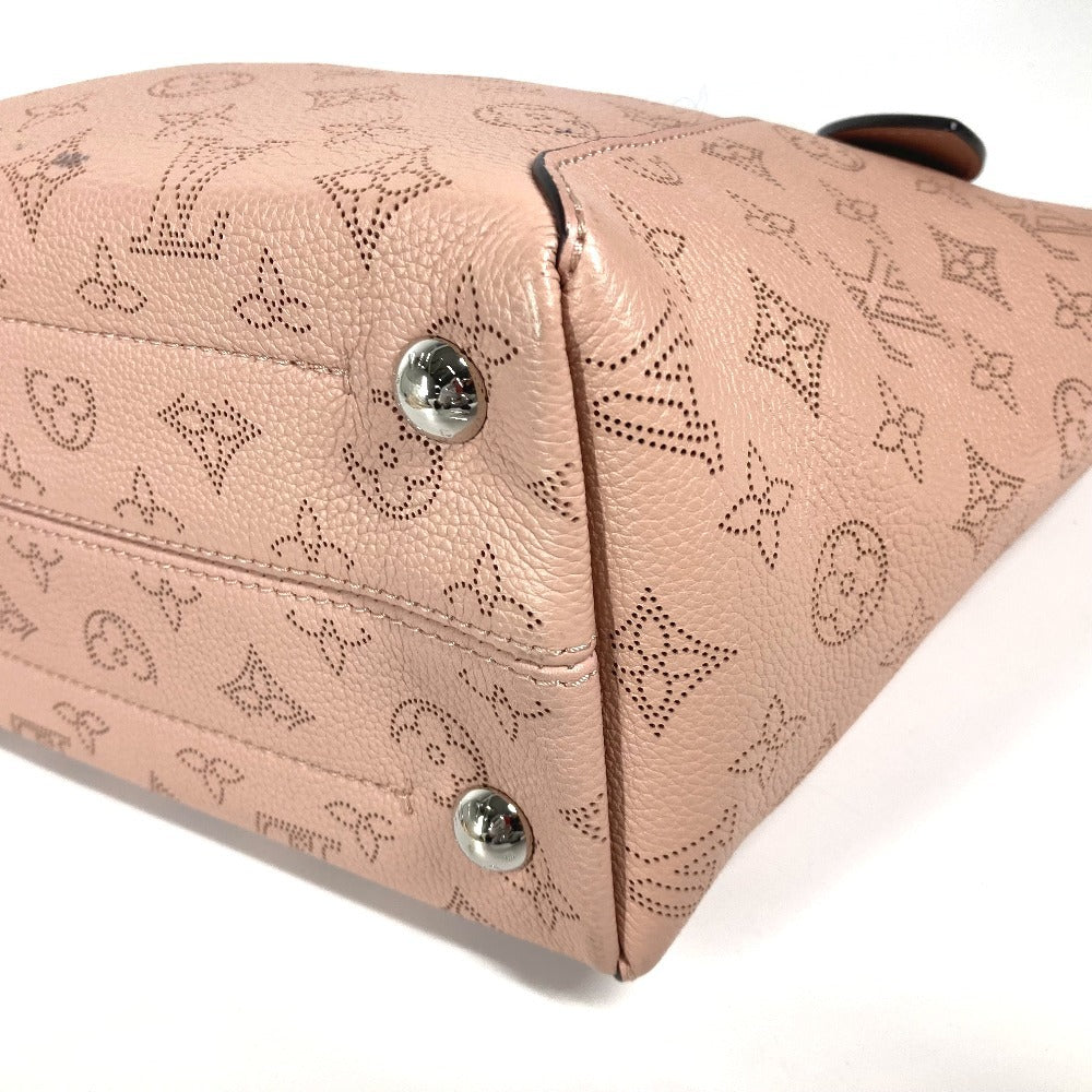 LOUIS VUITTON Handbag M54353 monogram mahina leather pink Monogram Mahina Hina PM Women Used Authentic