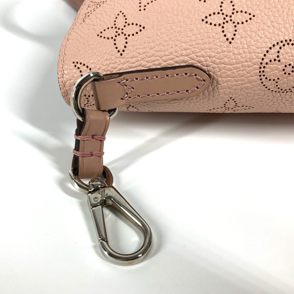LOUIS VUITTON Handbag M54353 monogram mahina leather pink Monogram Mahina Hina PM Women Used Authentic
